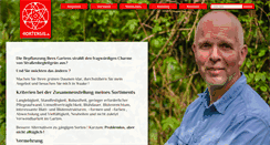 Desktop Screenshot of hortensis.de
